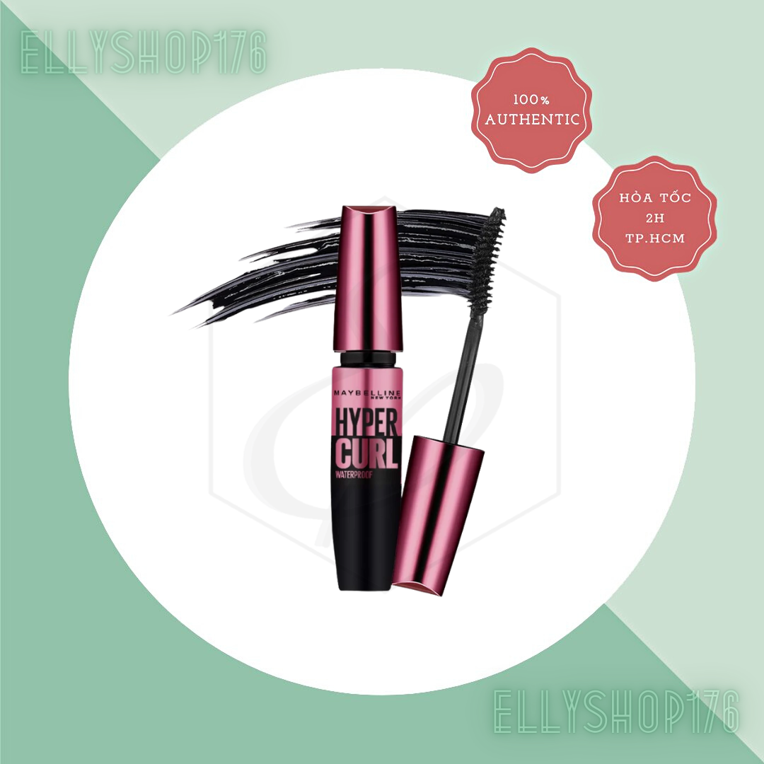 Mascara Dài Mi và Cong Mi Maybelline New York Hyper Curl Waterproof